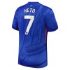 Chelsea Pedro Neto 7 Domácí 2025-26 - Fotbalové Dresy (S/S)